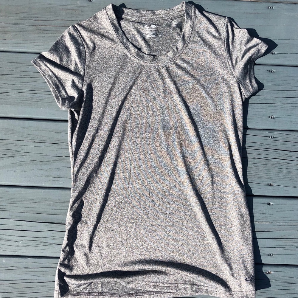 [champion] nwot xs grey loose dry fit tee